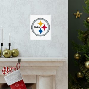 NFL Team Logos Pittsburgh Steelers Painting Bedroom Living Room Wall Art Décor Matte Vertical Posters