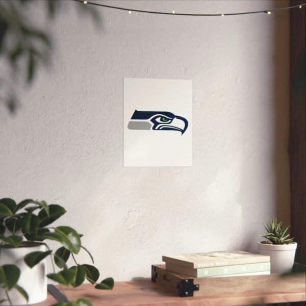 NFL Team Logos Seattle Seahawks Painting Bedroom Living Room Wall Art Décor Matte Vertical Posters