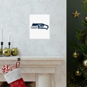 NFL Team Logos Seattle Seahawks Painting Bedroom Living Room Wall Art Décor Matte Vertical Posters
