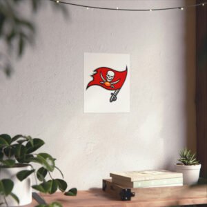 NFL Team Logos Tampa Bay Buccaneers Painting Bedroom Living Room Wall Art Décor Matte Vertical Posters