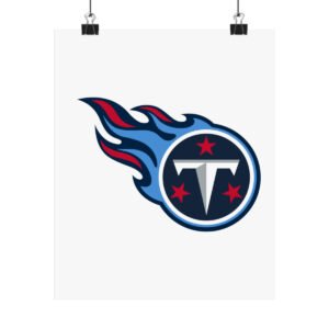 NFL Team Logos Tennessee Titans Painting Bedroom Living Room Wall Art Décor Matte Vertical Posters