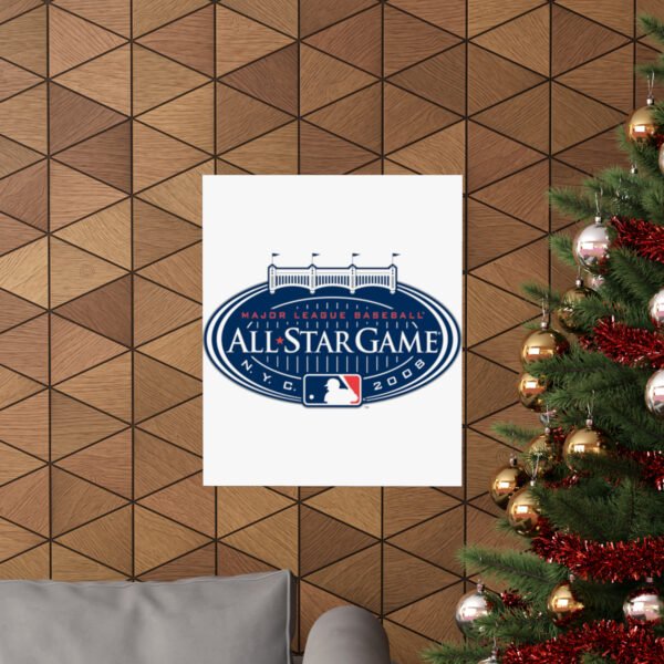 MLB Team Logos All-Star Game Painting Bedroom Living Room Wall Art Décor Matte Vertical Posters