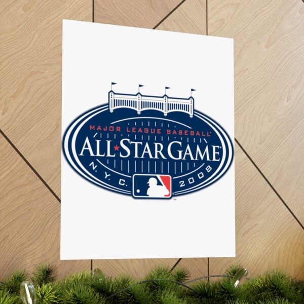 MLB Team Logos All-Star Game Painting Bedroom Living Room Wall Art Décor Matte Vertical Posters
