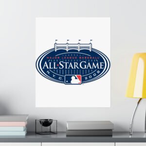 MLB Team Logos All-Star Game Painting Bedroom Living Room Wall Art Décor Matte Vertical Posters