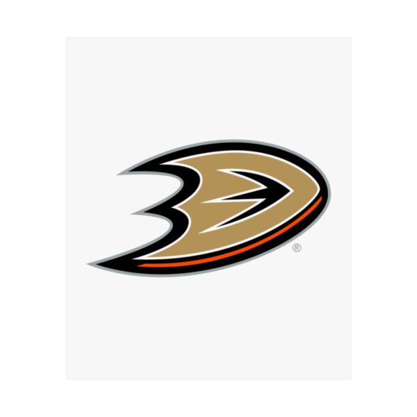 NHL Team Logos Anaheim Ducks Painting Bedroom Living Room Wall Art Décor Matte Vertical Posters