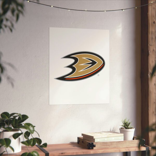 NHL Team Logos Anaheim Ducks Painting Bedroom Living Room Wall Art Décor Matte Vertical Posters