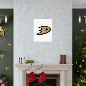 NHL Team Logos Anaheim Ducks Painting Bedroom Living Room Wall Art Décor Matte Vertical Posters