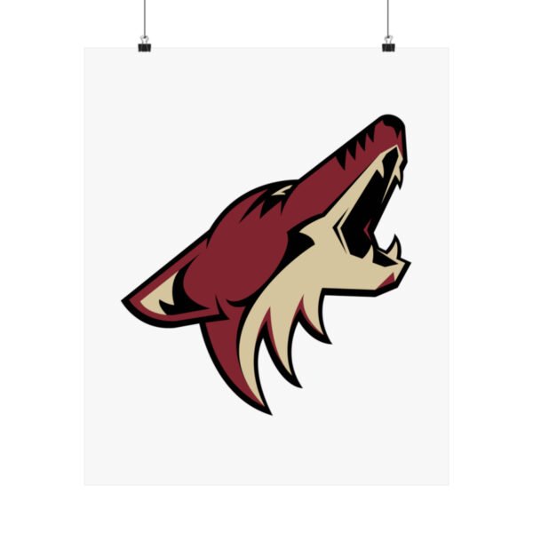NHL Team Logos Arizona Coyotes Painting Bedroom Living Room Wall Art Décor Matte Vertical Posters