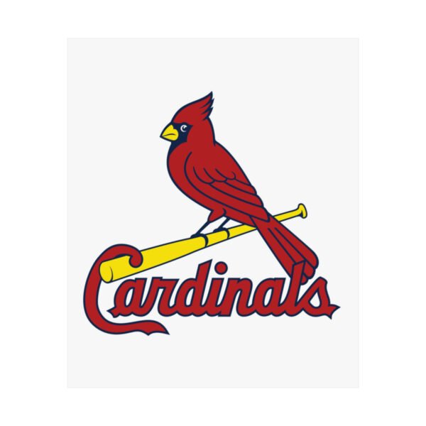 MLB Team Logos St. Louis Cardinals Painting Bedroom Living Room Wall Art Décor Matte Vertical Posters