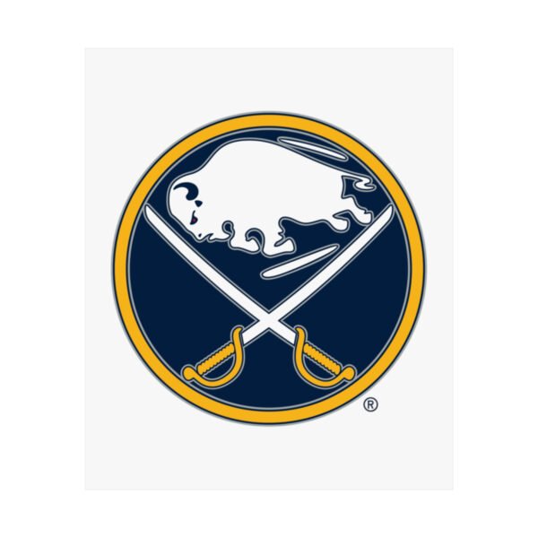 NHL Team Logos Buffalo Sabres Painting Bedroom Living Room Wall Art Décor Matte Vertical Posters