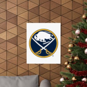 NHL Team Logos Buffalo Sabres Painting Bedroom Living Room Wall Art Décor Matte Vertical Posters