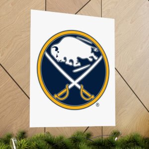 NHL Team Logos Buffalo Sabres Painting Bedroom Living Room Wall Art Décor Matte Vertical Posters