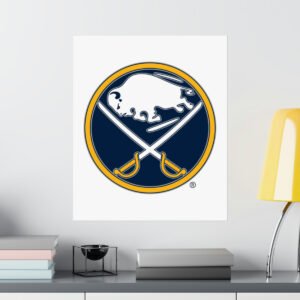 NHL Team Logos Buffalo Sabres Painting Bedroom Living Room Wall Art Décor Matte Vertical Posters