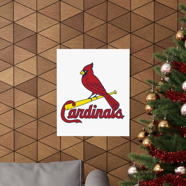 MLB Team Logos St. Louis Cardinals Painting Bedroom Living Room Wall Art Décor Matte Vertical Posters