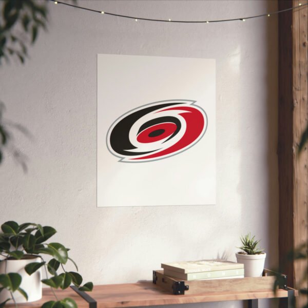 NHL Team Logos Carolina Hurricanes Painting Bedroom Living Room Wall Art Décor Matte Vertical Posters