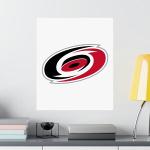 NHL Team Logos Carolina Hurricanes Painting Bedroom Living Room Wall Art Décor Matte Vertical Posters