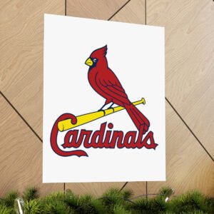 MLB Team Logos St. Louis Cardinals Painting Bedroom Living Room Wall Art Décor Matte Vertical Posters