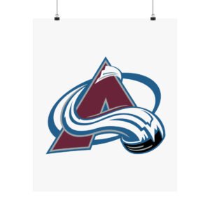 NHL Team Logos Colorado Avalanche Painting Bedroom Living Room Wall Art Décor Matte Vertical Posters
