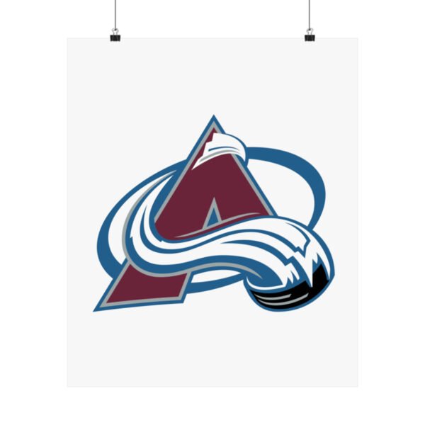 NHL Team Logos Colorado Avalanche Painting Bedroom Living Room Wall Art Décor Matte Vertical Posters