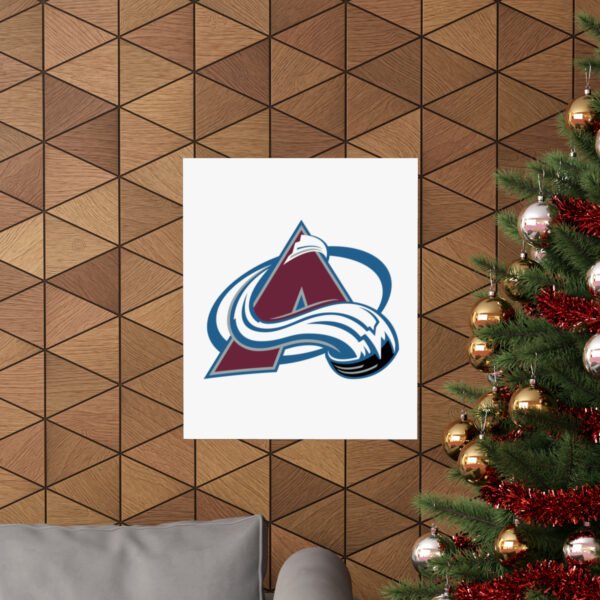 NHL Team Logos Colorado Avalanche Painting Bedroom Living Room Wall Art Décor Matte Vertical Posters