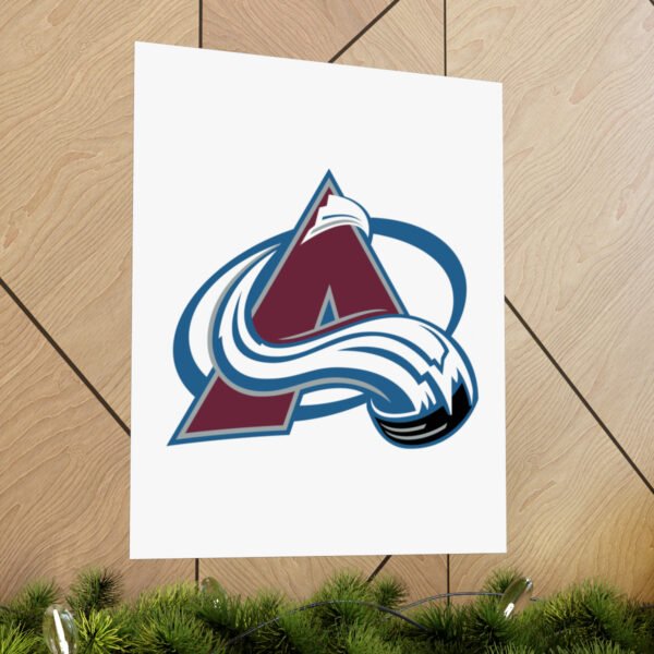 NHL Team Logos Colorado Avalanche Painting Bedroom Living Room Wall Art Décor Matte Vertical Posters