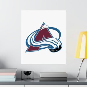 NHL Team Logos Colorado Avalanche Painting Bedroom Living Room Wall Art Décor Matte Vertical Posters