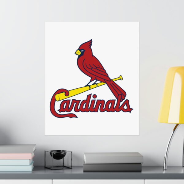 MLB Team Logos St. Louis Cardinals Painting Bedroom Living Room Wall Art Décor Matte Vertical Posters