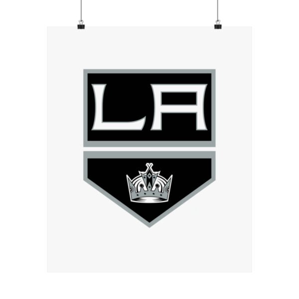 NHL Team Logos Los Angeles Kings Painting Bedroom Living Room Wall Art Décor Matte Vertical Posters