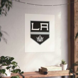 NHL Team Logos Los Angeles Kings Painting Bedroom Living Room Wall Art Décor Matte Vertical Posters