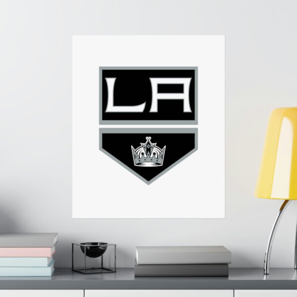 NHL Team Logos Los Angeles Kings Painting Bedroom Living Room Wall Art Décor Matte Vertical Posters