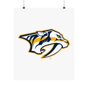 NHL Team Logos Nashville Predators Painting Bedroom Living Room Wall Art Décor Matte Vertical Posters