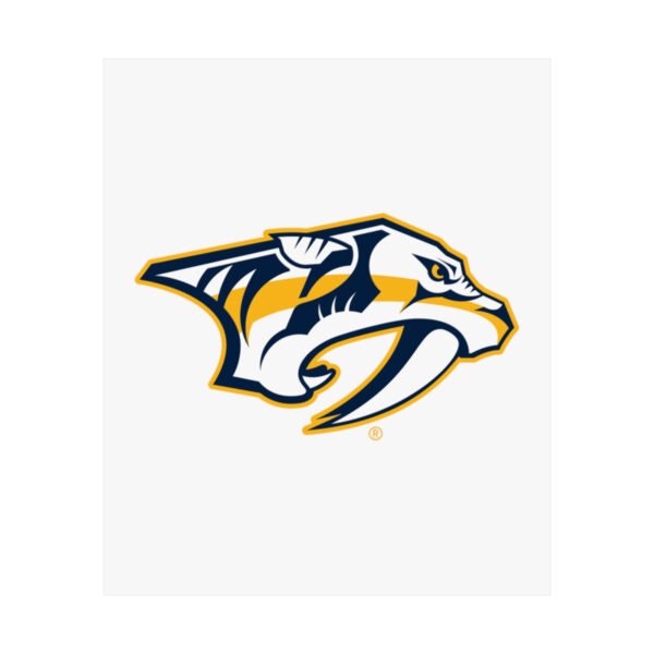 NHL Team Logos Nashville Predators Painting Bedroom Living Room Wall Art Décor Matte Vertical Posters