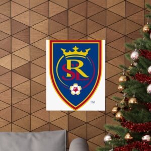 MLS Team Logos Real Salt Lake Painting Bedroom Living Room Wall Art Décor Matte Vertical Posters