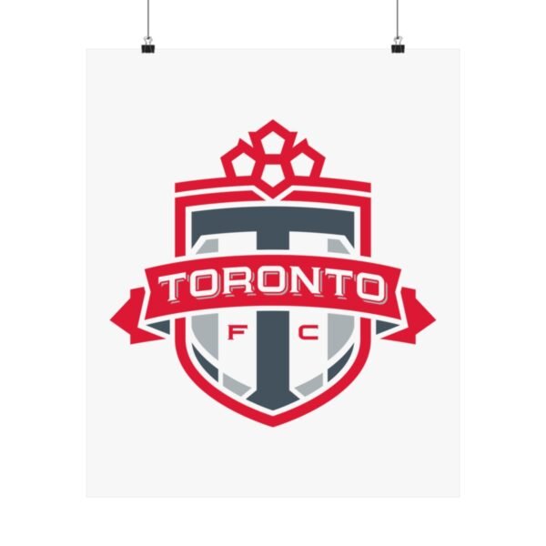 MLS Team Logos Toronto FC Painting Bedroom Living Room Wall Art Décor Matte Vertical Posters