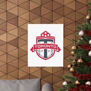 MLS Team Logos Toronto FC Painting Bedroom Living Room Wall Art Décor Matte Vertical Posters