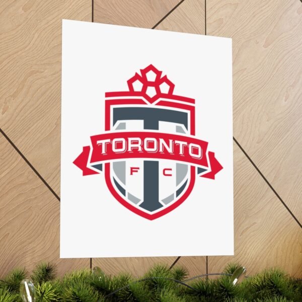 MLS Team Logos Toronto FC Painting Bedroom Living Room Wall Art Décor Matte Vertical Posters