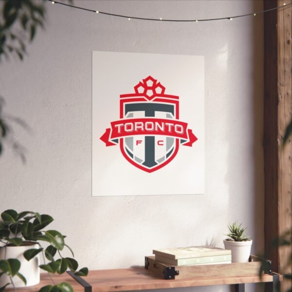 MLS Team Logos Toronto FC Painting Bedroom Living Room Wall Art Décor Matte Vertical Posters