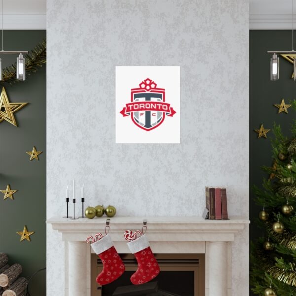 MLS Team Logos Toronto FC Painting Bedroom Living Room Wall Art Décor Matte Vertical Posters