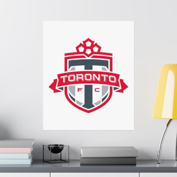 MLS Team Logos Toronto FC Painting Bedroom Living Room Wall Art Décor Matte Vertical Posters
