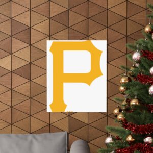 MLB Team Logos Pittsburgh Pirates Painting Bedroom Living Room Wall Art Décor Matte Vertical Posters