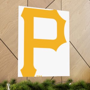 MLB Team Logos Pittsburgh Pirates Painting Bedroom Living Room Wall Art Décor Matte Vertical Posters