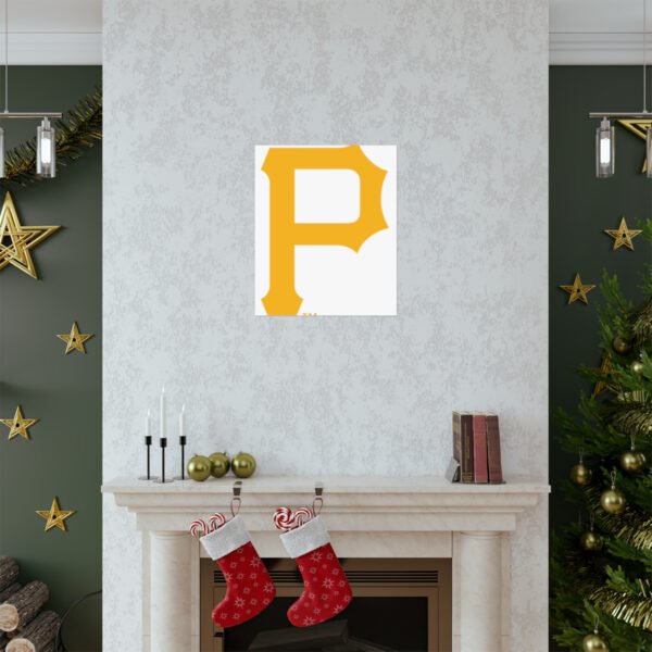 MLB Team Logos Pittsburgh Pirates Painting Bedroom Living Room Wall Art Décor Matte Vertical Posters