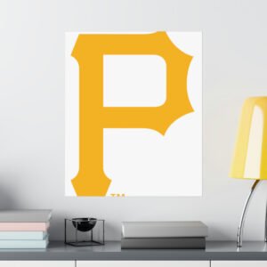 MLB Team Logos Pittsburgh Pirates Painting Bedroom Living Room Wall Art Décor Matte Vertical Posters