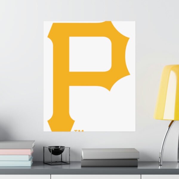 MLB Team Logos Pittsburgh Pirates Painting Bedroom Living Room Wall Art Décor Matte Vertical Posters