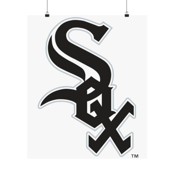 MLB Team Logos Chicago White Sox Painting Bedroom Living Room Wall Art Décor Matte Vertical Posters