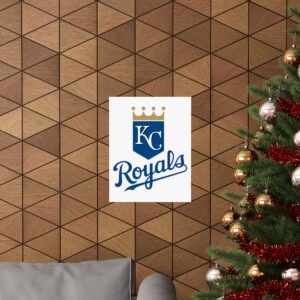 MLB Team Logos Kansas City Royals Painting Bedroom Living Room Wall Art Décor Matte Vertical Posters