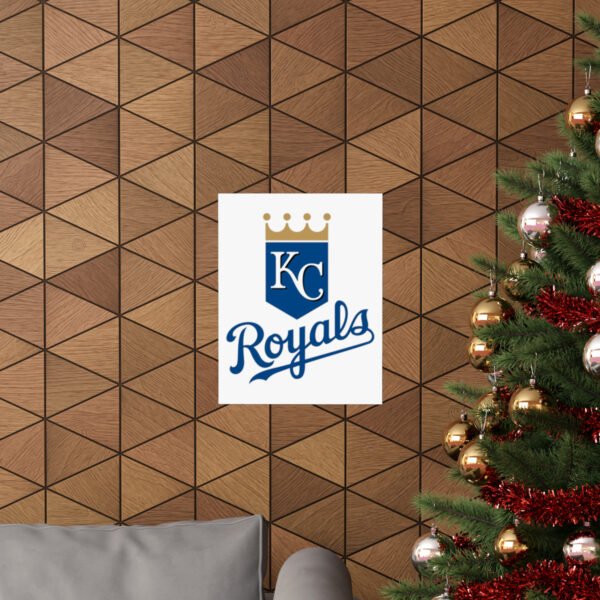 MLB Team Logos Kansas City Royals Painting Bedroom Living Room Wall Art Décor Matte Vertical Posters