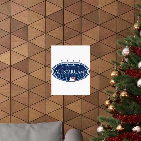 MLB Team Logos All-Star Game Painting Bedroom Living Room Wall Art Décor Matte Vertical Posters