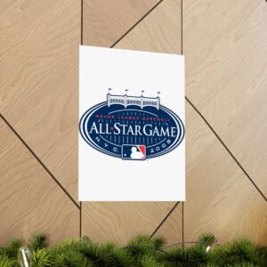 MLB Team Logos All-Star Game Painting Bedroom Living Room Wall Art Décor Matte Vertical Posters