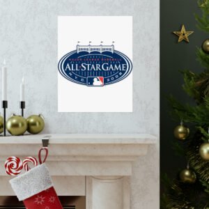MLB Team Logos All-Star Game Painting Bedroom Living Room Wall Art Décor Matte Vertical Posters